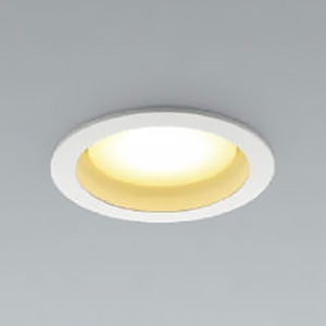 コイズミ照明 LEDダウンライト ベースタイプ 高気密SB形 白熱球100W相当 埋込穴φ100mm 散光配光 調光 昼白色 ランプ付 ファインホワイト AD1205W50