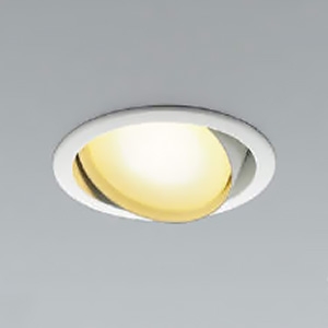 コイズミ照明 LEDダウンライト ユニバーサルタイプ 高気密SB形 白熱球100W相当 埋込穴φ100mm 散光配光 非調光 温白色 ランプ付 ファインホワイト AD1207W35
