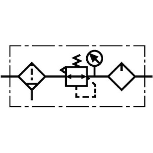 CKD FRLコンビネーション FRLコンビネーション C1000-6-W 画像3