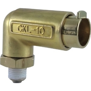 チヨダ タッチコネクターエルボコネクターHタイプ(金属) 接続口径R1/8 CKL-10-01H