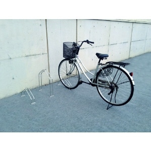 ダイケン 平置き自転車ラック独立式サイクルスタンド スタンド小タイプ CS-MU1A-S