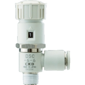 CKD ダイヤル付スピードコントローラ ダイヤル付スピードコントローラ DSC-10-10