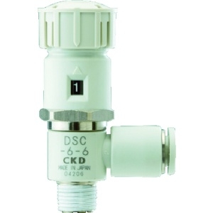 CKD ダイヤル付スピードコントローラ DSC-6-6