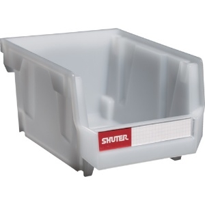SHUTER スタッキングコンテナ 0.6L 白半透明 スタッキングコンテナ 0.6L 白半透明 HB-210WT