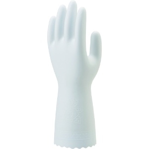 ショーワ 塩化ビニール手袋 きれいな手 うす手 ホワイト Sサイズ KTU-SW