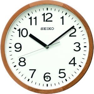 SEIKO 電波掛時計 “KX249B” 天然木枠 KX249B