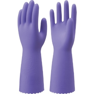 ショーワ 塩化ビニール手袋 ナイスハンドミュー厚手 バイオレット Lサイズ NHMIA-LV