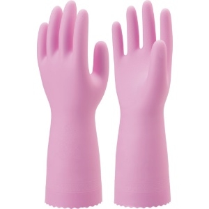 ショーワ 塩化ビニール手袋 ナイスハンドミュー中厚手 ピンク Sサイズ NHMIC-SP