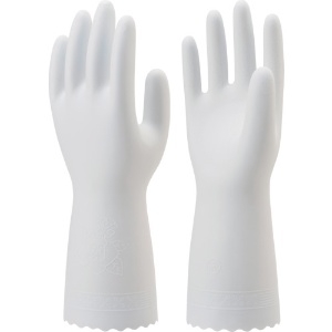 ショーワ 塩化ビニール手袋 まとめ買い 簡易包装ビニール薄手10双入 ホワイト Lサイズ NO130-LW10P