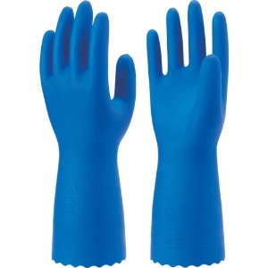 ショーワ 塩化ビニール手袋 ブルーフィット(薄手)3双パック Lサイズ NO181-L3P