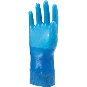ショーワ ポリウレタン手袋 No.283ジャージテムレス ブルー LLサイズ ポリウレタン手袋 No.283ジャージテムレス ブルー LLサイズ NO283R-LL 画像2