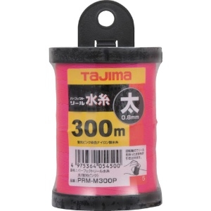 タジマ パーフェクトリール水糸 蛍光ピンク/太 PRM-M300P