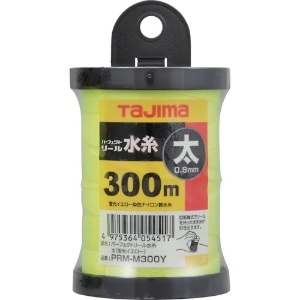 タジマ パーフェクトリール水糸 蛍光イエロー/太 PRM-M300Y