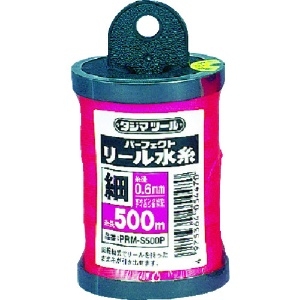 タジマ パーフェクトリール水糸 蛍光ピンク/細 PRM-S500P