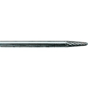 スーパー スーパー超硬バー オール超硬タイプ テーパー型(シングルカット)刃径:3.0mm 刃長:12.7mm 軸径:3.0mm SB7A01S