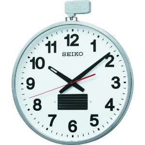 SEIKO ソーラー屋外用大型電波掛時計 527×450×78 金属枠 ソーラー屋外用大型電波掛時計 527×450×78 金属枠 SF211S