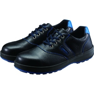 シモン 安全靴 短靴 SL11-BL黒/ブルー 23.5cm SL11BL-23.5