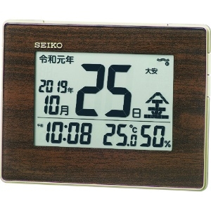 SEIKO 和暦表示付き電波時計 和暦表示付き電波時計 SQ442B