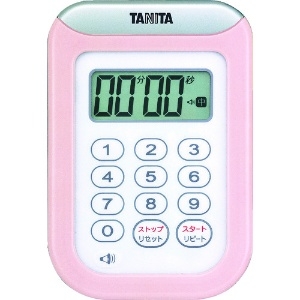 TANITA 丸洗いタイマー100分計 TD‐378‐PK TD-378-PK