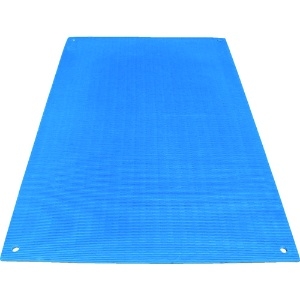ワニ印 養生敷板 ワニ板(WANIBAN)ブルー 16MM厚1.1M×1.8M 004945