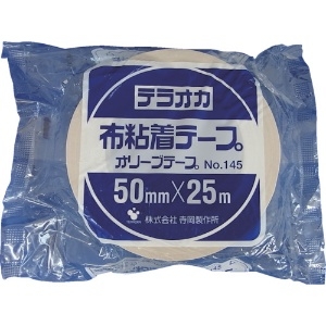 TERAOKA カラーオリーブテープ NO.145 白 50mmX25M 145