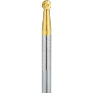 ナカニシ チタンコート超硬カッター 球(オール超硬)刃径3.0mm刃長2.8mm 21201