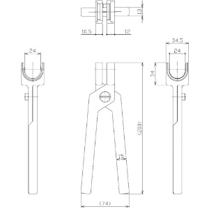 日機 クーラントシステム3/4 組み立て工具 クーラントシステム3/4 組み立て工具 26177 画像2