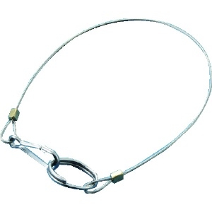 緑十字 ワイヤロープ(フック+リング付) 鎖F-200 0.8Φ×200 10本組 SUS製 ワイヤロープ(フック+リング付) 鎖F-200 0.8Φ×200 10本組 SUS製 308041