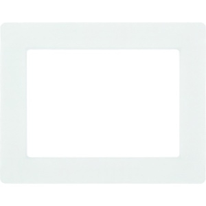 緑十字 路面用区画標識(A4用紙対応タイプ) 白 YKH-A4W 312×398mm 裏テープ付 403111