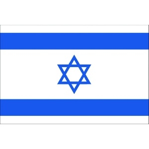 東京製旗 卓上旗(16×24cm)イスラエル 406124
