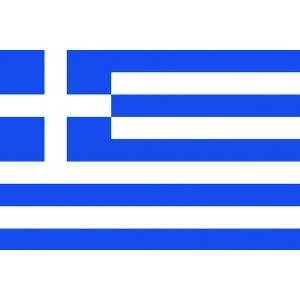 東京製旗 卓上旗(16×24cm)ギリシャ 卓上旗(16×24cm)ギリシャ 406225