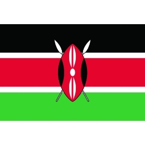 東京製旗 卓上旗(16×24cm)ケニア 卓上旗(16×24cm)ケニア 406261