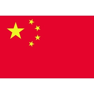 東京製旗 卓上旗(16×24cm)中華人民共和国 卓上旗(16×24cm)中華人民共和国 406425