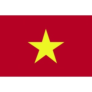 東京製旗 卓上旗(16×24cm)ベトナム 卓上旗(16×24cm)ベトナム 406661