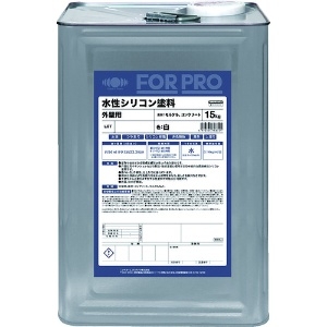 ニッぺ FORPRO水性シリコン塗料 15kg 白 FORPRO水性シリコン塗料 15kg 白 411F061