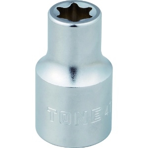 TONE E型トルクスソケット 呼びNO.E10 差込角12.7mm 4TX-E10