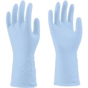 ビニスター 塩化ビニール手袋 トワローブパールうす手 ブルー M 764-M