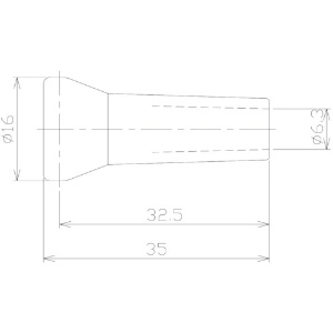 日機 クーラントシステム1/4 ノズル ノズル径1/4 灰色 4個入 クーラントシステム1/4 ノズル ノズル径1/4 灰色 4個入 82024G 画像2