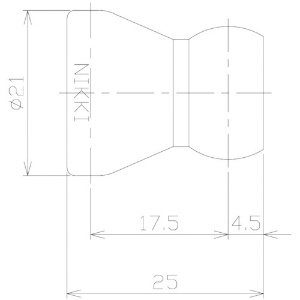 日機 クーラントシステム3/8 ホース 140mm (2本入) クーラントシステム3/8 ホース 140mm (2本入) 83031 画像2