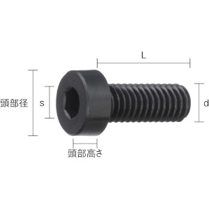 TRUSCO ガラス繊維強化ポリアミドMXD6 RENY黒 六角穴付低頭ボルト M3X6 50本入 ガラス繊維強化ポリアミドMXD6 RENY黒 六角穴付低頭ボルト M3X6 50本入 BRENY-BKLCM3X6 画像2