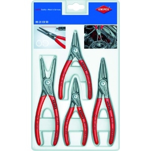 KNIPEX 4本組 スナップリングプライヤー 002003SB