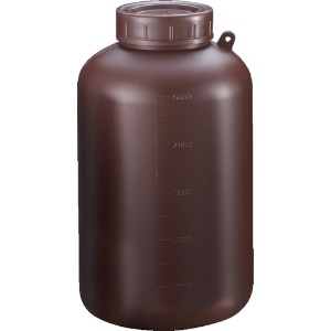 サンプラ PE広口遮光瓶 5L (15個入) 02916C
