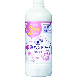 Kao 【生産完了品】ビオレu泡ハンドソープ フルーツの香り 詰替450ml 236593