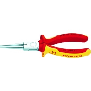 KNIPEX 絶縁1000Vロングノーズプライヤー 先端丸型 160mm 3036-160