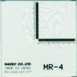 KENIS 顕微鏡用マイクロルーラー MR-4 (5枚入) 顕微鏡用マイクロルーラー MR-4 (5枚入) 3-321-0693