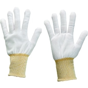 TRUSCO 使い捨てインナー手袋 10双組 フリーサイズ 使い捨てインナー手袋 10双組 フリーサイズ DUG-10