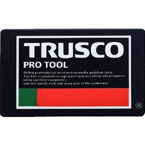 TRUSCO 超耐候性軟質エンブレム TRUSCO PRO TOOLロゴ 印刷タイプ EBTRL-P1
