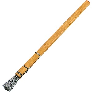 TRUSCO 筆型ブラシ 竹柄 ステン波 線径0.15mm FB-4