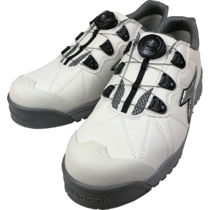 ディアドラ 【生産完了品】DIADORA安全作業靴 フィンチ 白/銀/白 26.5cm FC181-265