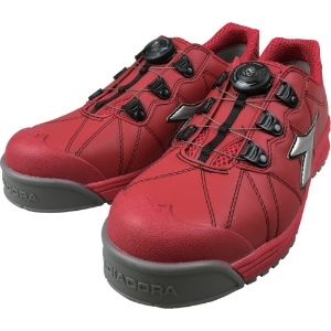 ディアドラ DIADORA安全作業靴 フィンチ 赤/銀/赤 25.0cm FC383-250